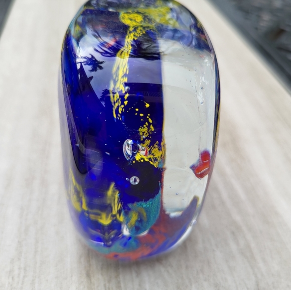 MURANO FISH AQUARIUM PAPERWEIGHT - Picture 6 of 7